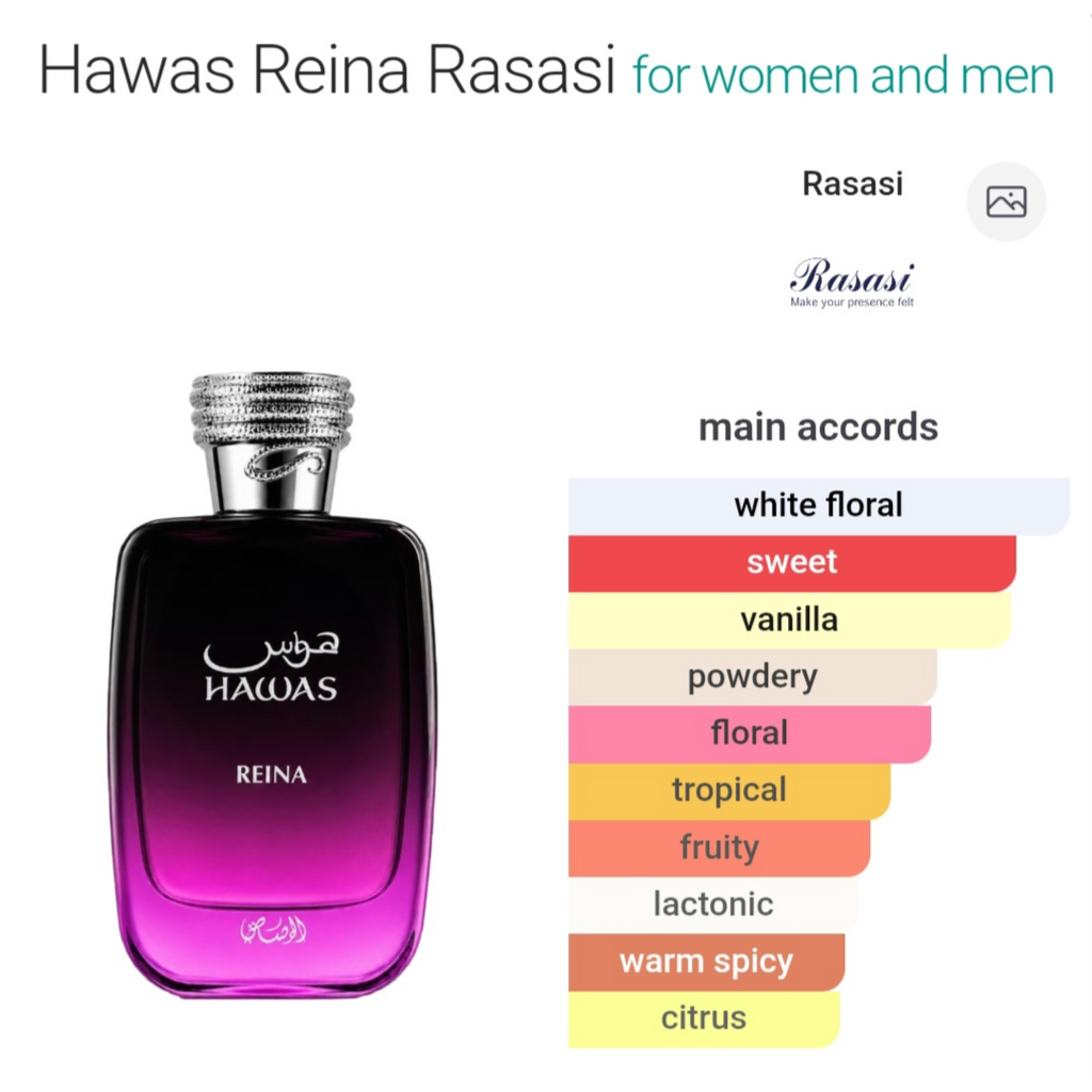 HAWAS REINA 100ML 3.4OZ